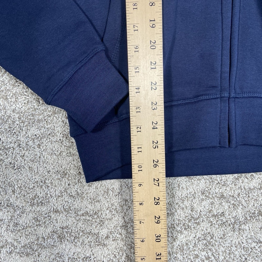Iron and Resin Freedom Riders Hoodie Men's Small Navy Blue Full Zip Heavyweight - Picture 6 of 6
